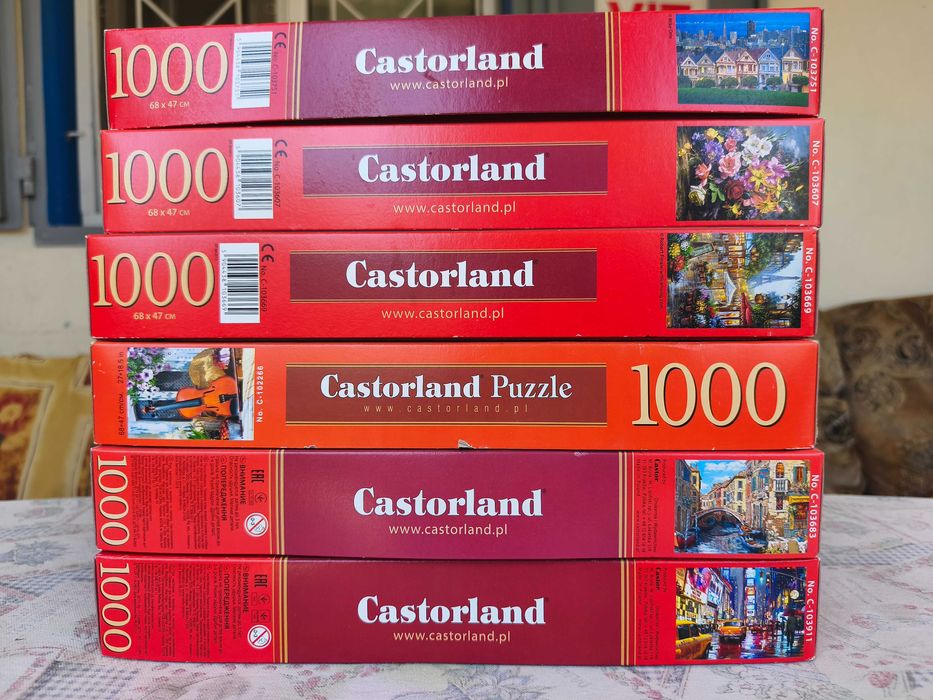 Пазли Castorland, 1000 елементів
