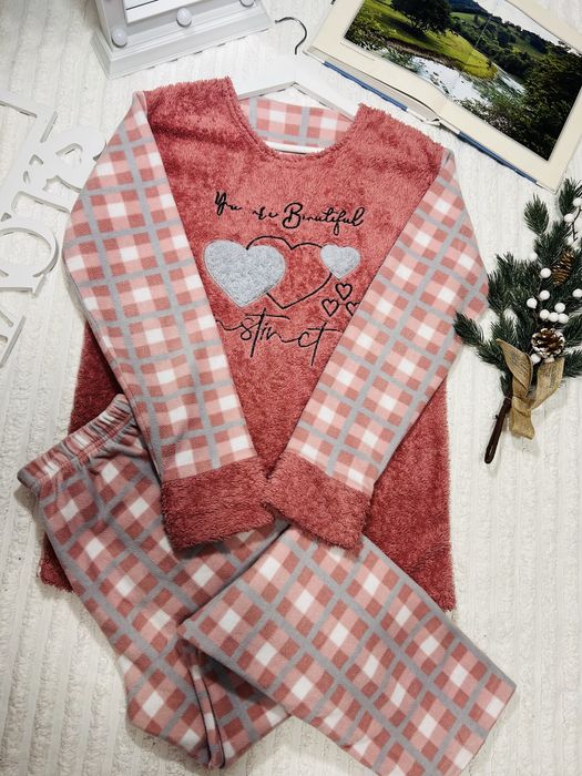 Піжама жіноча тепла бавовна / пижама женская теплая