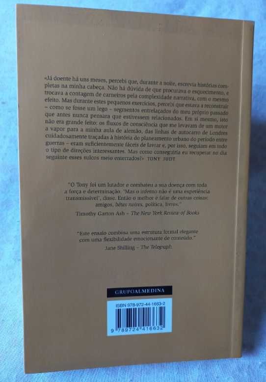 O Chalet da Memória - Tony Judt