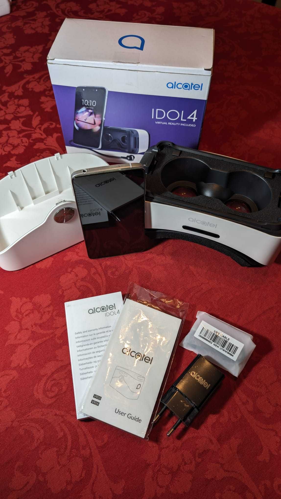 Óculos realidade aumentada 3D NOVOS + Alcatel Idol 4 + 2 capas + caixa