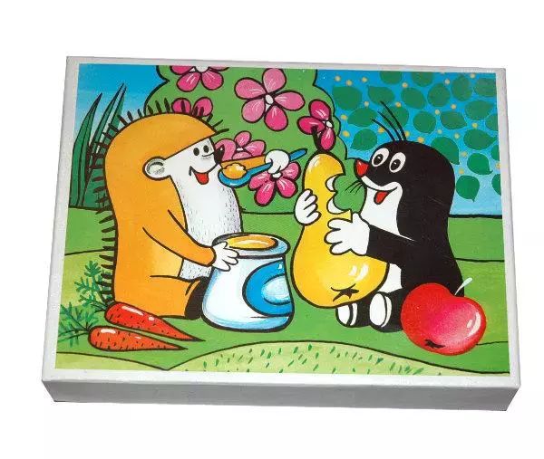 Układanka obrazkowa klockowa w pud. M01. MAREK