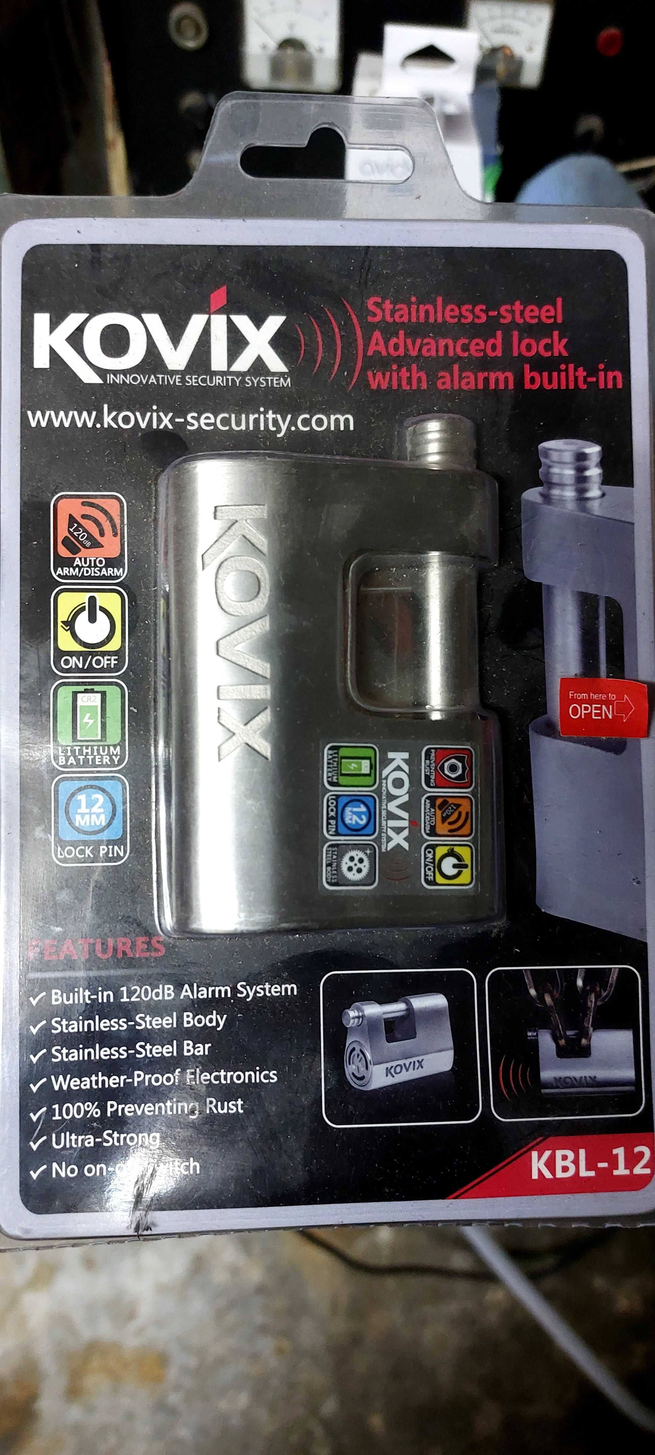 Cadeado Disco de Mota, Kovix Kbl12