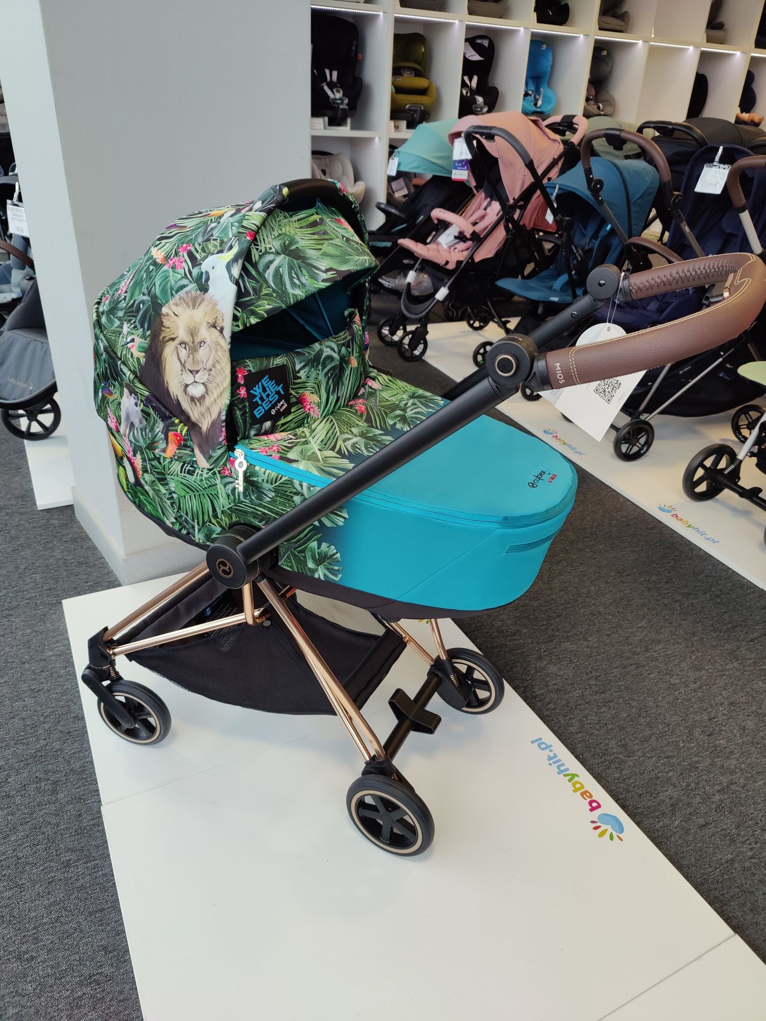 Cybex Mios 3.0 Dj Khaled Rosegold wózek z gondolą