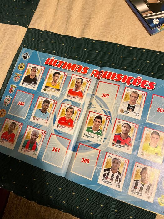 Caderneta Futebol 2010-11 Panini