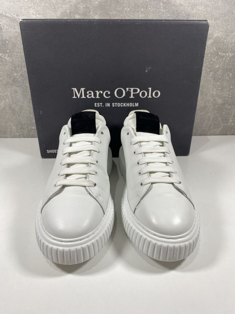 Sneakersy Marc O'Polo biale rozmiar 39