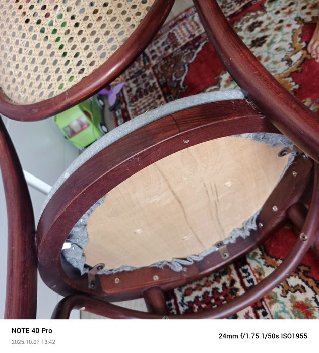 thonet krzeslo fotel vintage