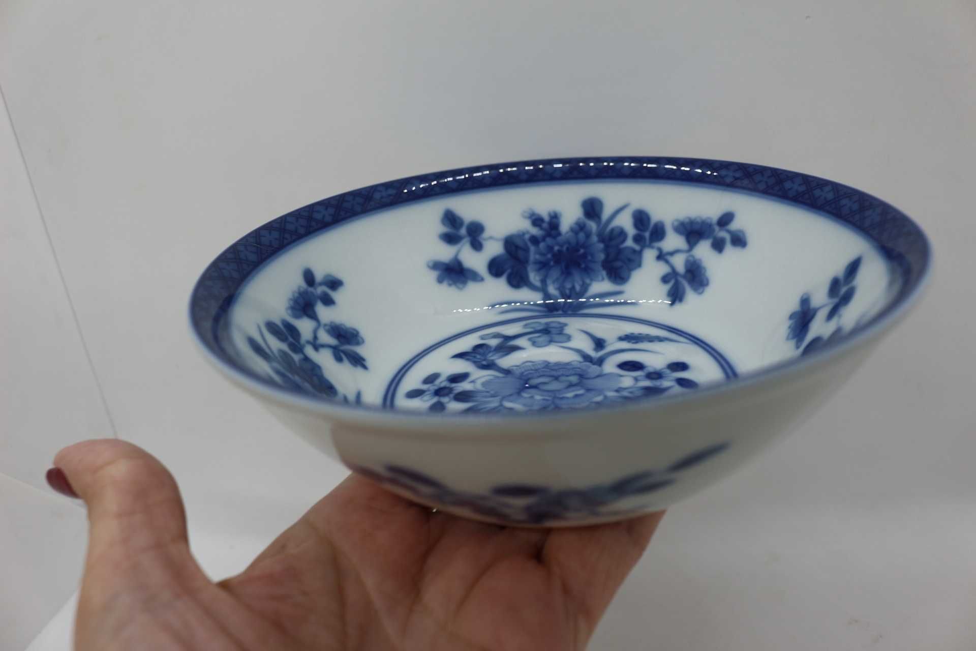 Taça de Cereais Coleção Blue Canton Mottahedeh Vista Alegre 1992