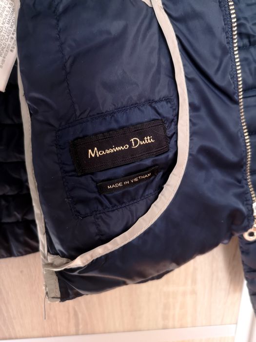 Granatowa damska kurtka Massimo Dutti, r. 36