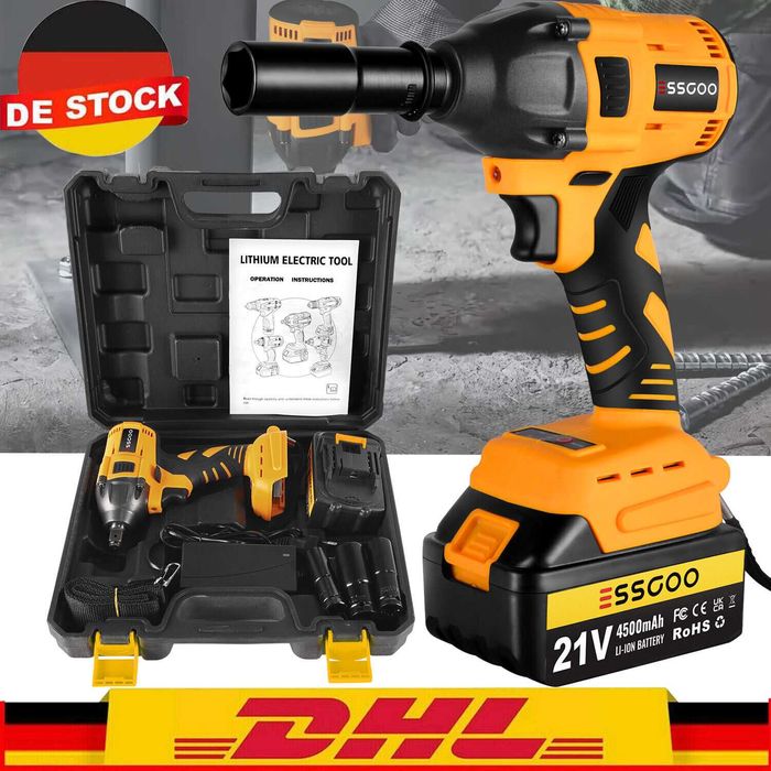 Аккумуляторный ударный гайковерт