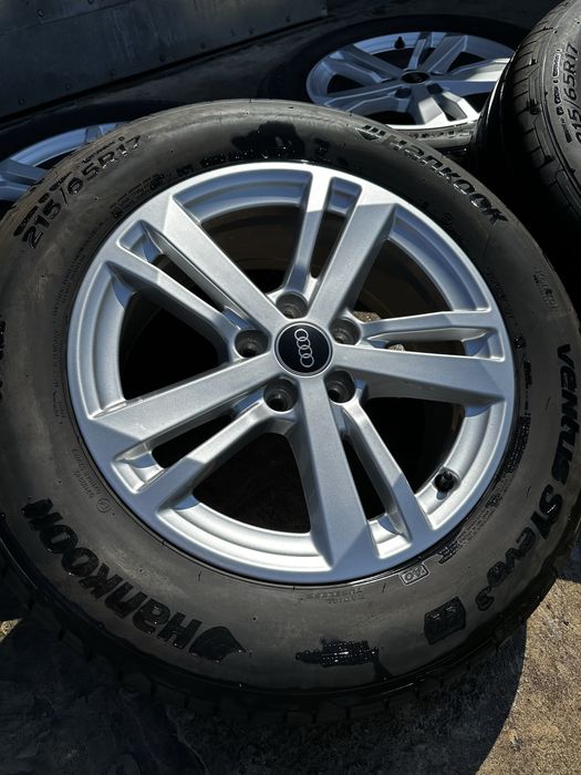 Диски R17 5/112 Audi Q3 +Літні Шини Karoq Kodiaq Tiguan Ateca MG