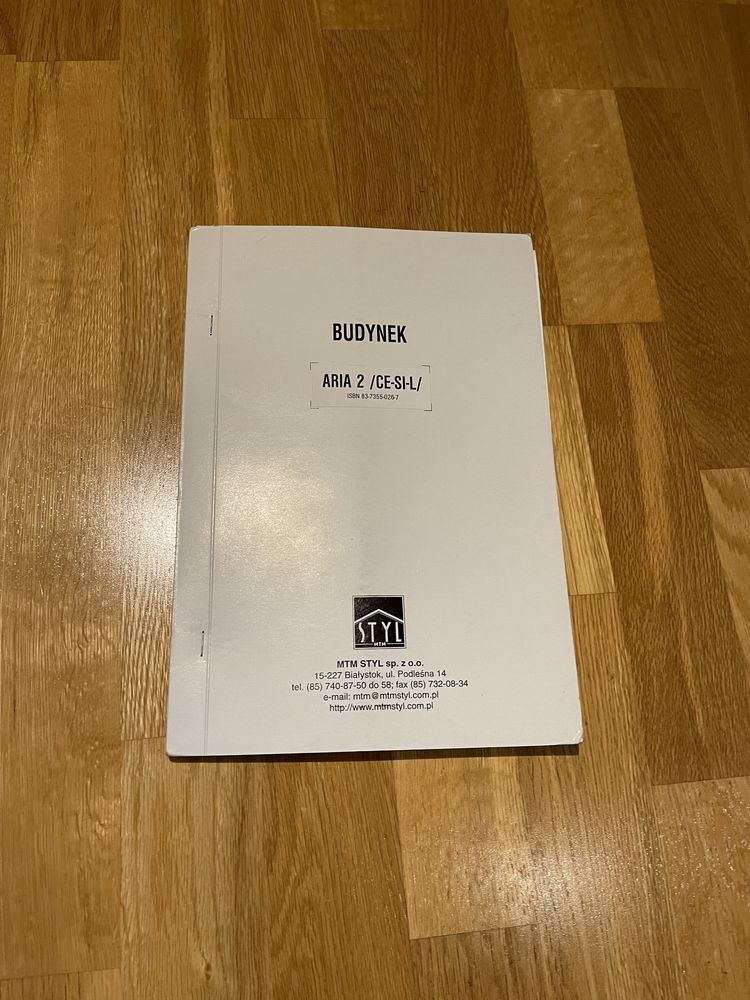 Projekt domu Aria 2 (odbicie lustrzane) MTM Styl