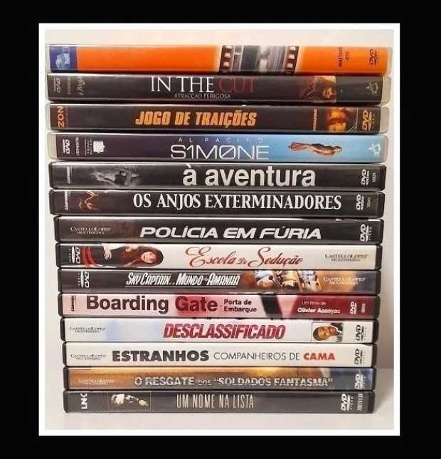 Conjunto de 40 DVD's (originais)