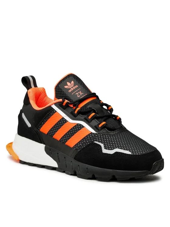 Чоловічі оригінальні кросівки Adidas ZX 1K Boost Black Solar Orange