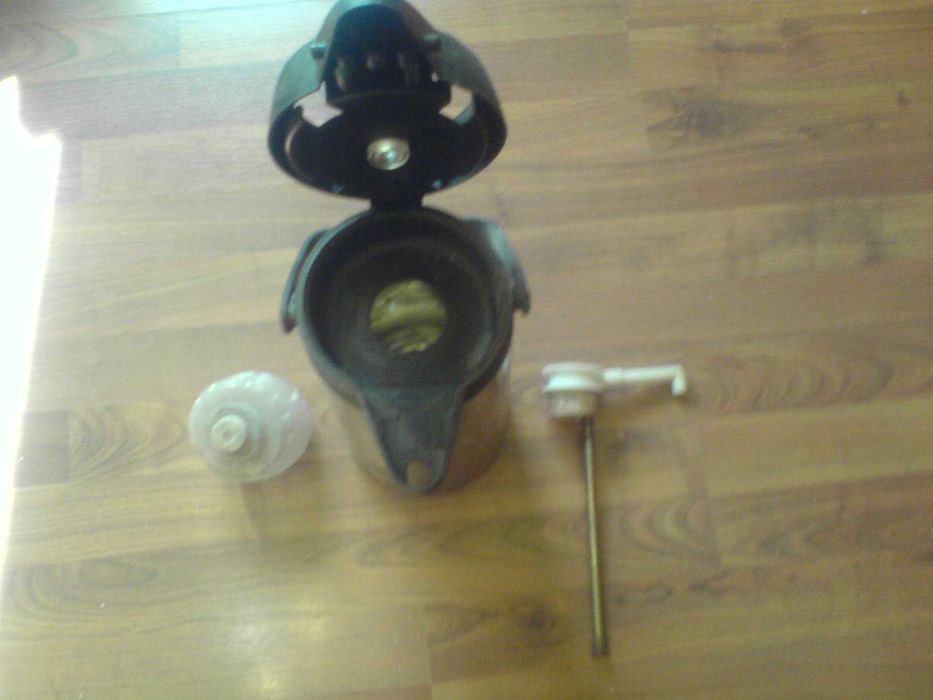 Termos Pompka Ricco 1,9 l bez pokrywy obudowa metal kolor srebrny