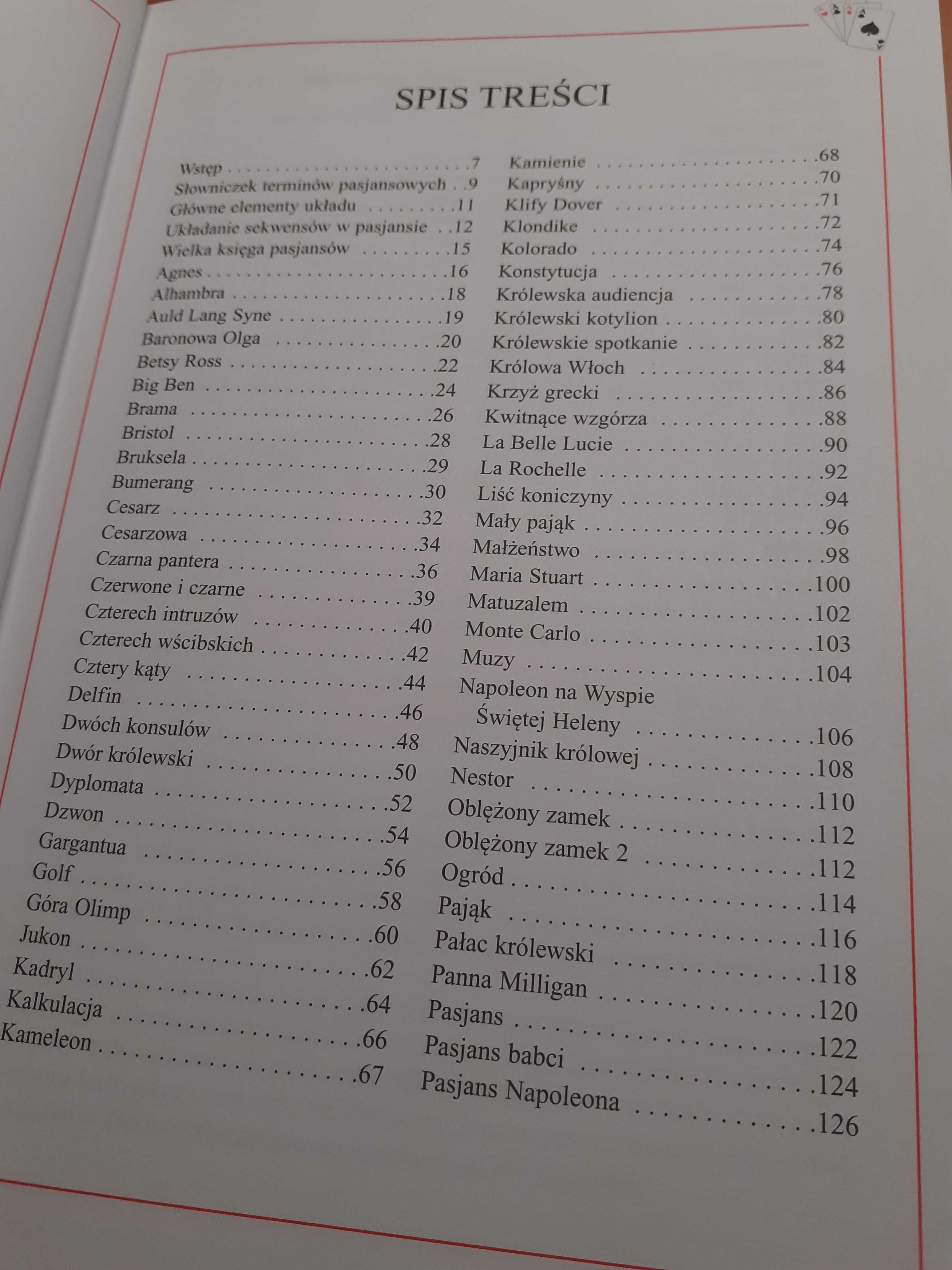 Wielka księga pasjansów Francesca  Parodi
