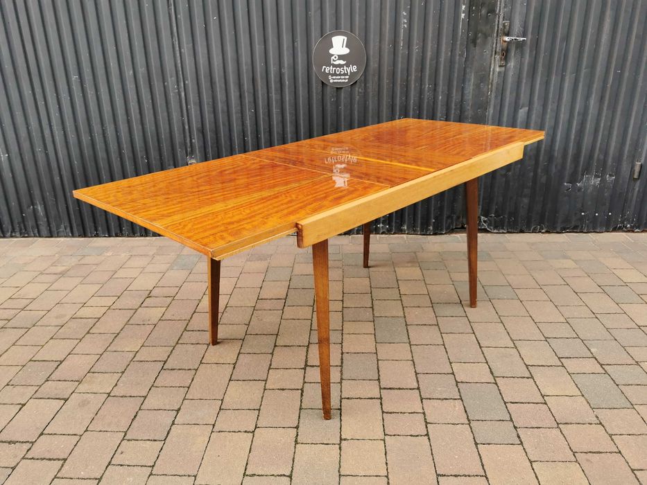 Stół rozkładany TATRA Nabytok, Czechosłowacja '60, PRL Design, RETRO