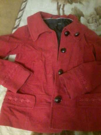 Пальто красное размер М Next