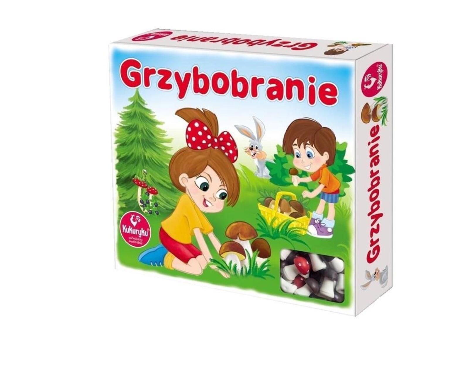 Grzybobranie Kukuryku pudełko,224x251x48 mm