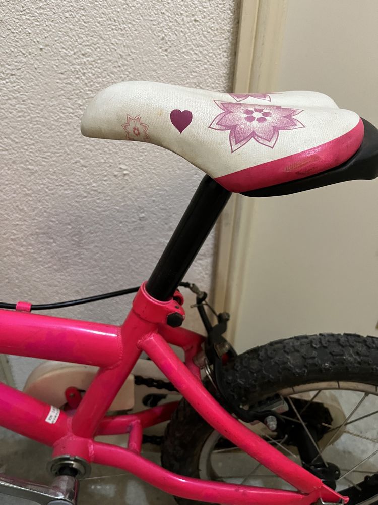 Bicileta Cor-de-rosa