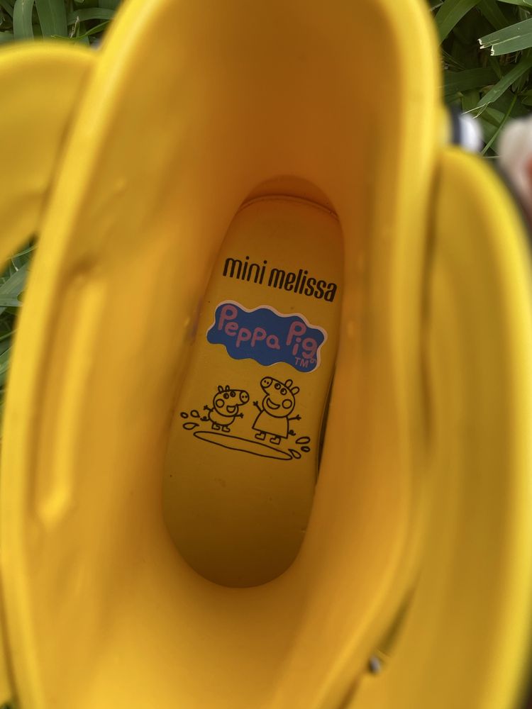 Galochas Mini Melissa Peppa Pig- T23/24