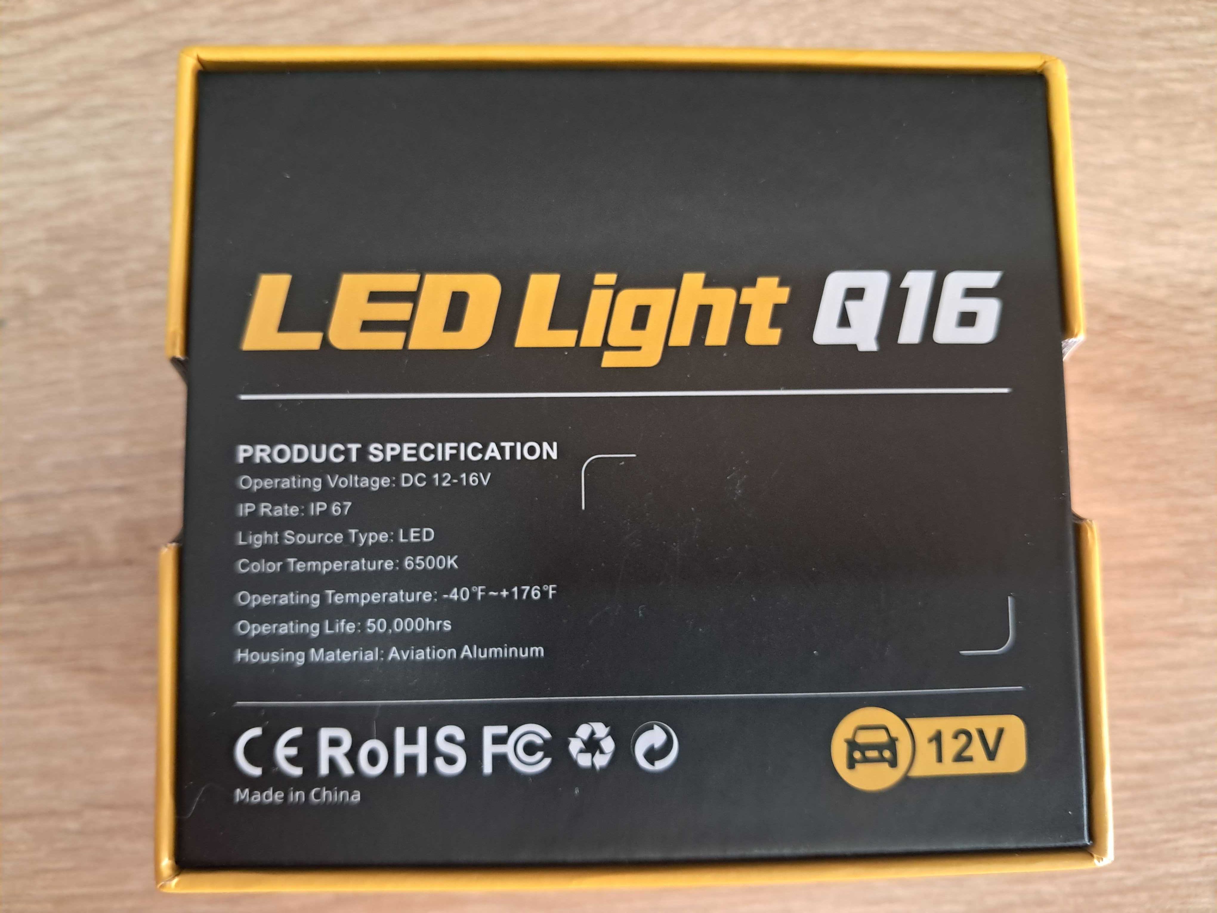 Auxito Q16 H7 Лампи Led