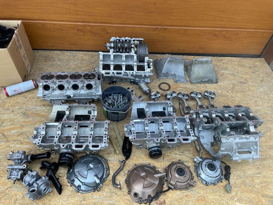 bmw s1000rr k67 k63 2021-2024 silnik części blok karter KORBOWOD TLOK