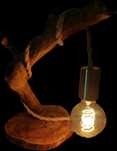 Drewniana lampa dekoracyjna Boho bali MBD Decor