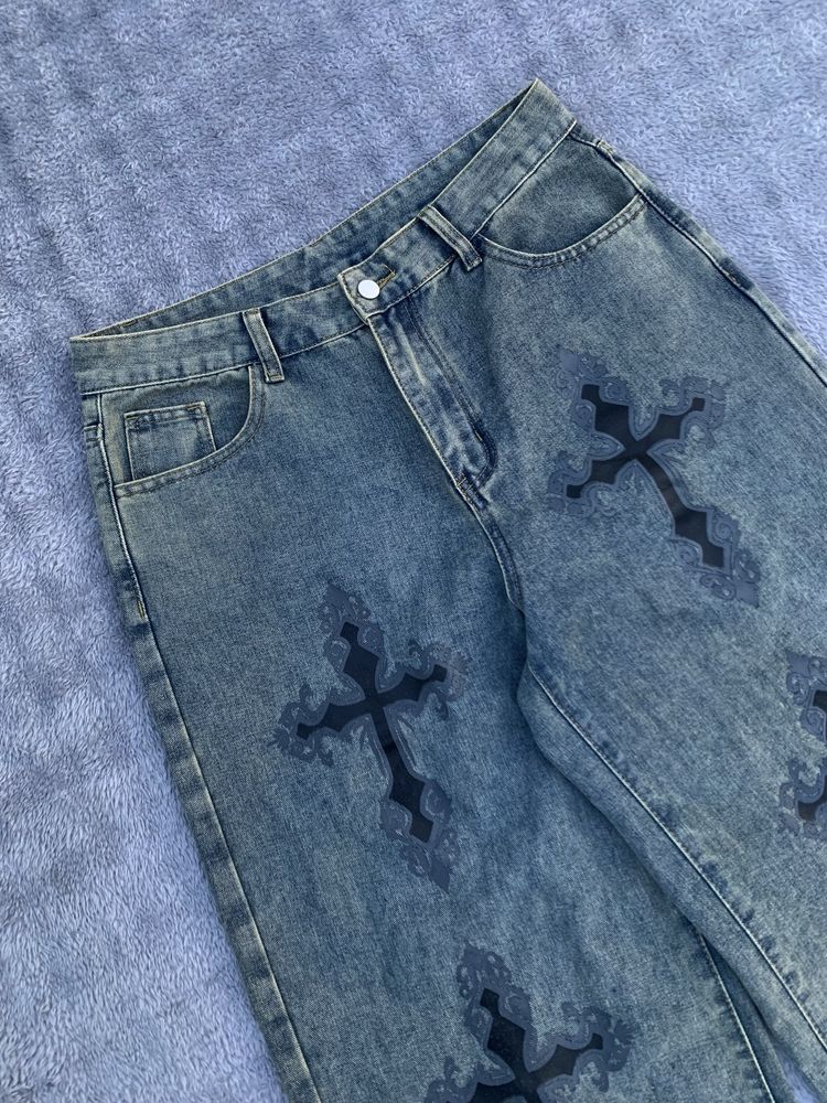 Baggy Avangard Pants Size:L Y2K Sk8 широкі баггі штани джинси