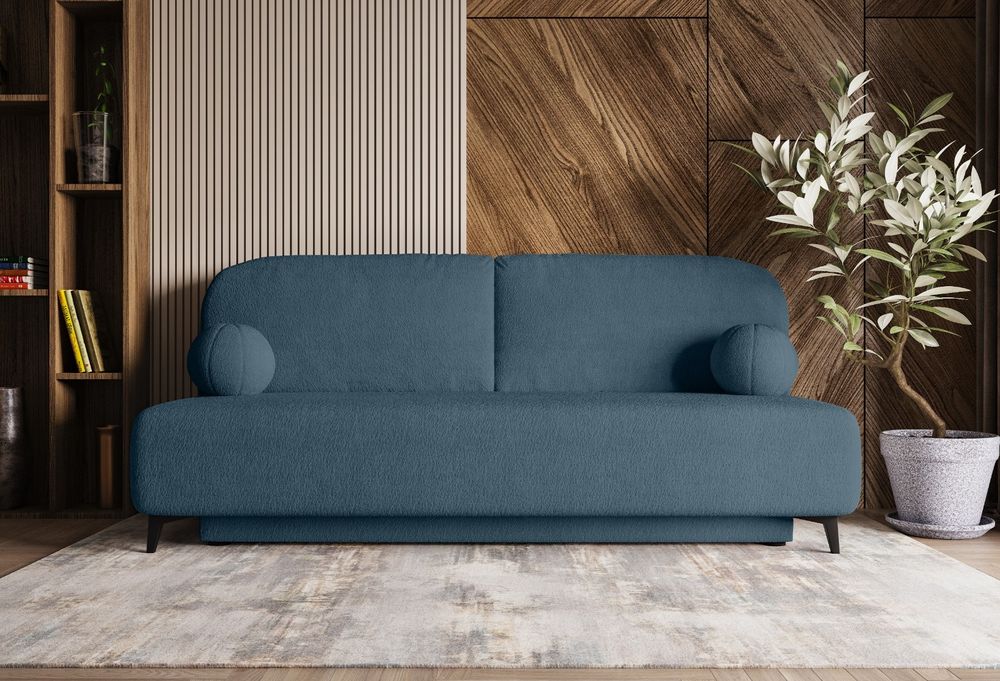 Sofa rozkładana MIRASSO z funkcją spania i pojemnikiem  nowoczesna