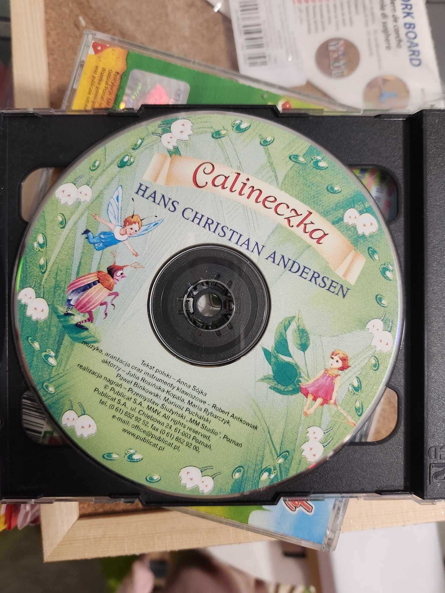 Calineczka Hans Christian Andersen + Jaś i Małgosia 2 płyty CD