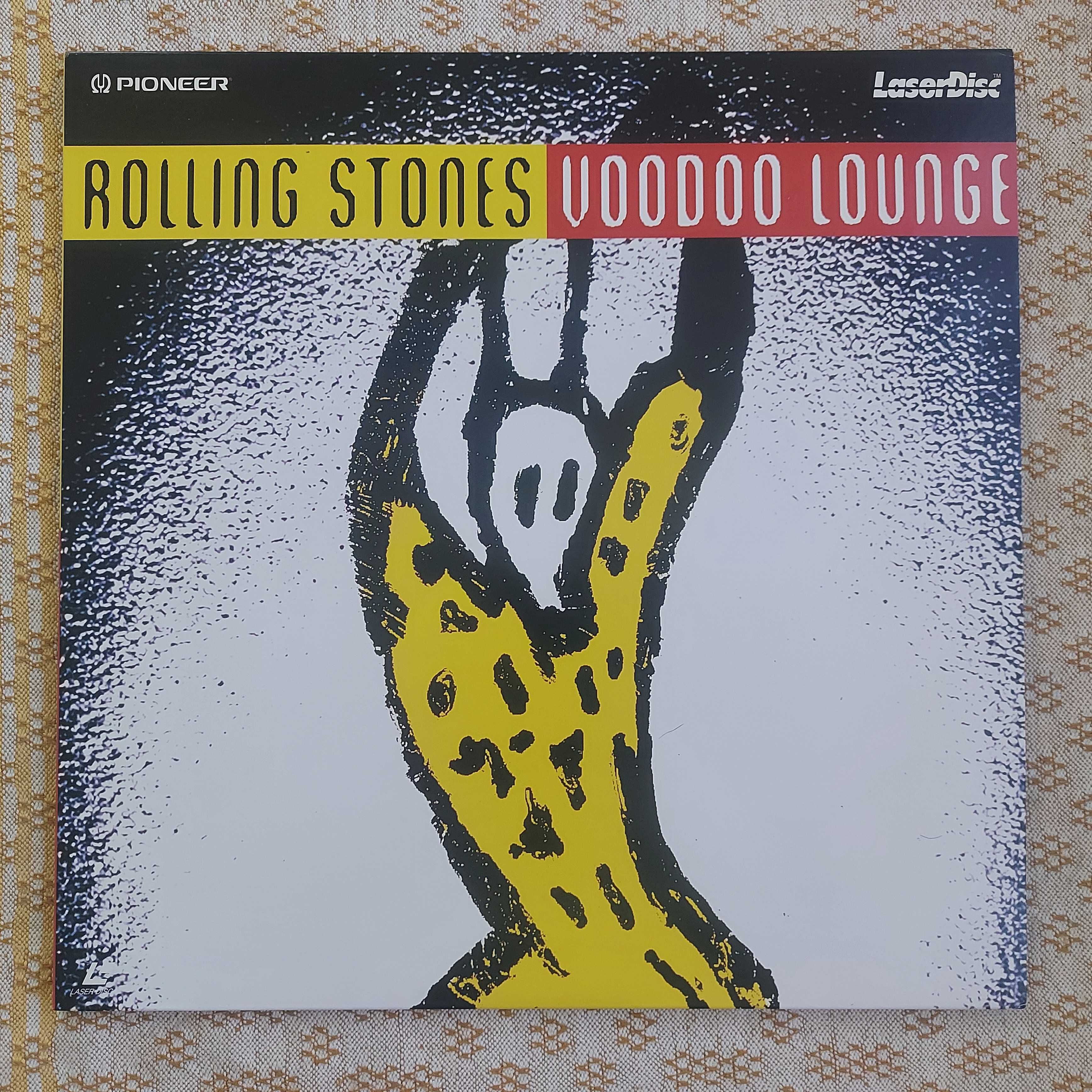 Laserdisc The Rolling Stones  Voodoo Lounge 1996 UK&EU (NM/NM) + inne