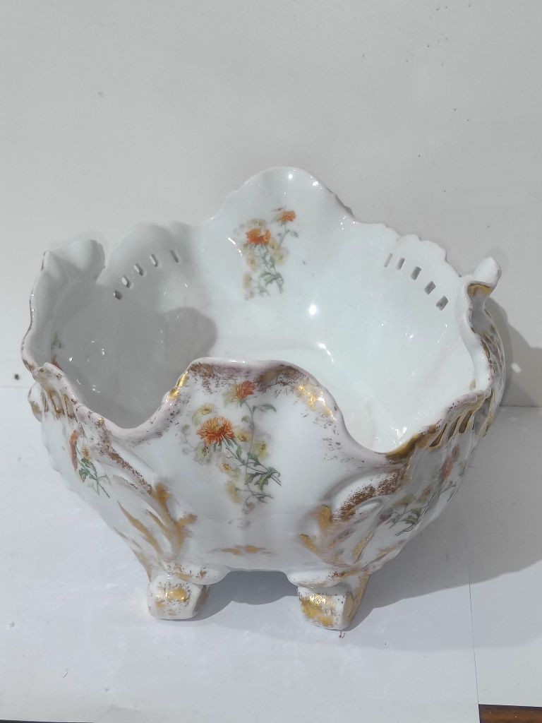 Dekoracyjna patera, misa Porcelanowa na owoce