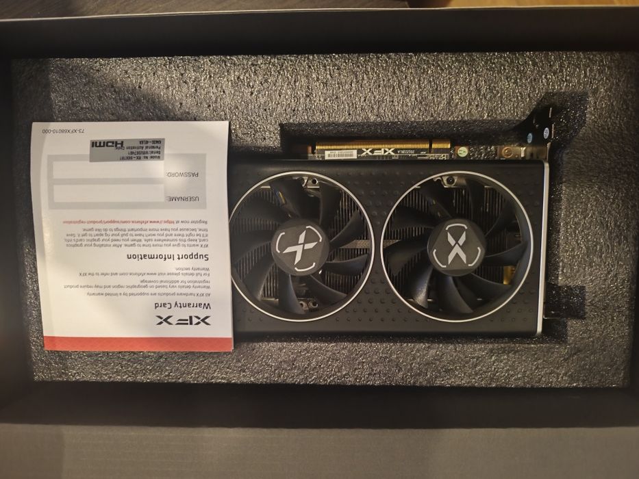 Placa Gráfica AMD Radeon RX 6600 XT Black 8GB GDDR6
