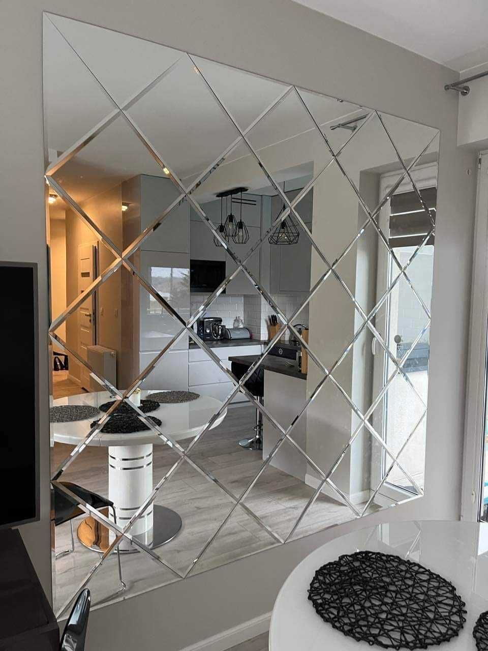 Lustra fazowane 100x200cm płytki glamour