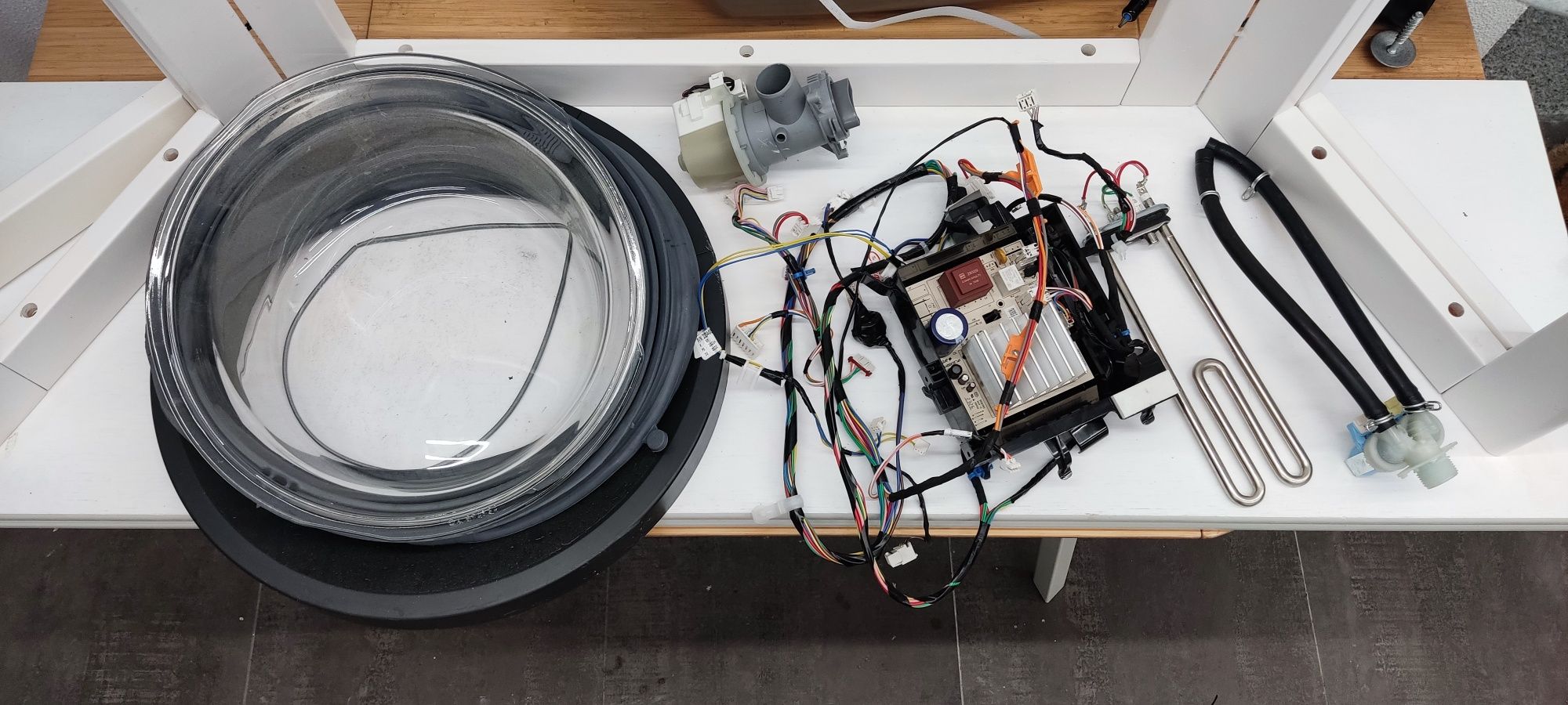 Máquina de lavar para peças