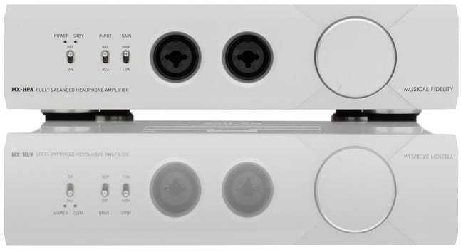 Wzmacniacz słuchawkowy Z XLR - MUSICAL FIDELITY MX-HPA Srebrny OUTLET