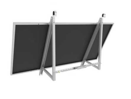 Aluminiowa konstrukcja system balkonowy na ogrodzenie fotowoltaika