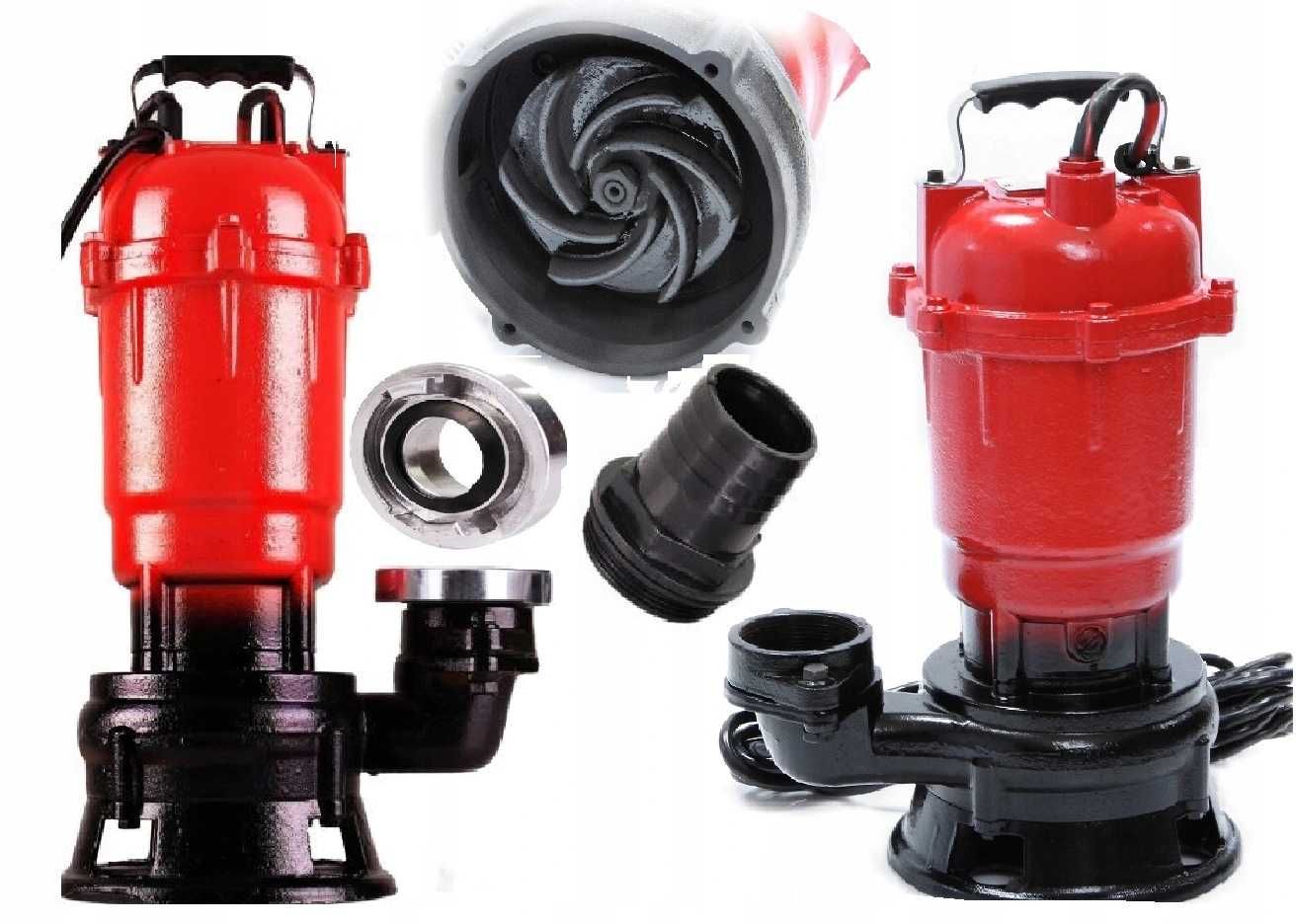 Pompa do szamba wody brudnej czystej + wąż 20m 2cal