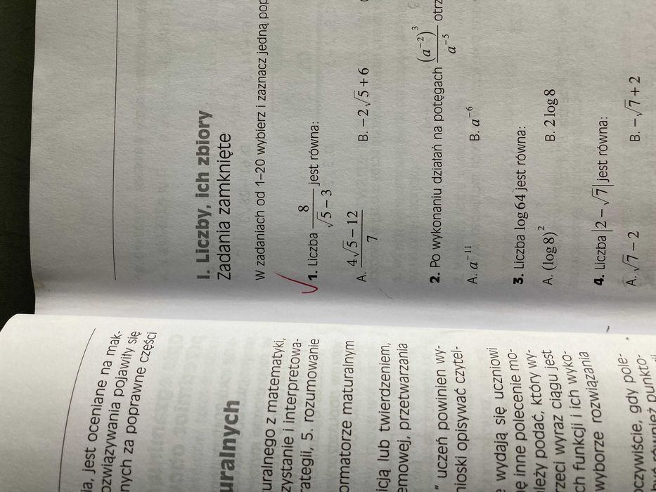 Obowiązkowa matura z matematyki. Zakres podstawowy. Testy