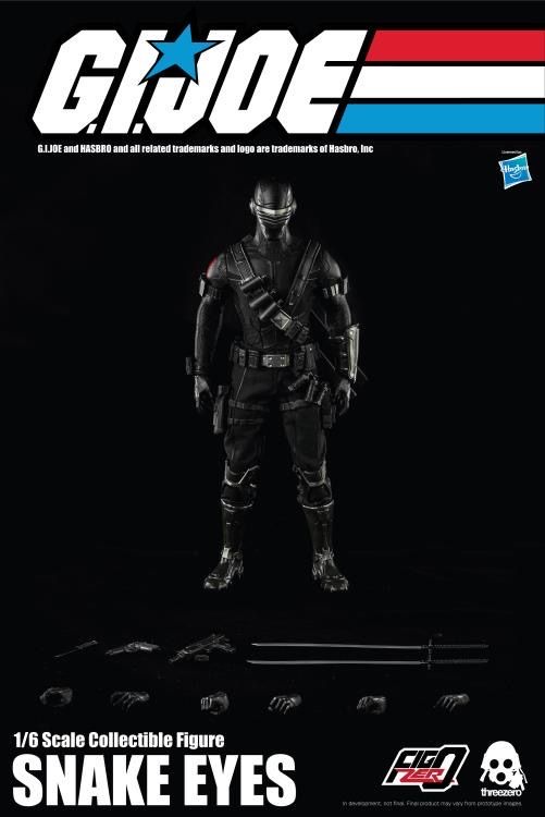 Фигурка 1/6 G.I. Joe ThreeZero Snake Eyes тип Hot Toys