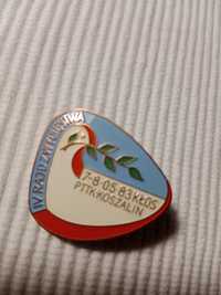 Przypinka odznaka IV Rajd Zwycięstwa PTTK Koszalin'83