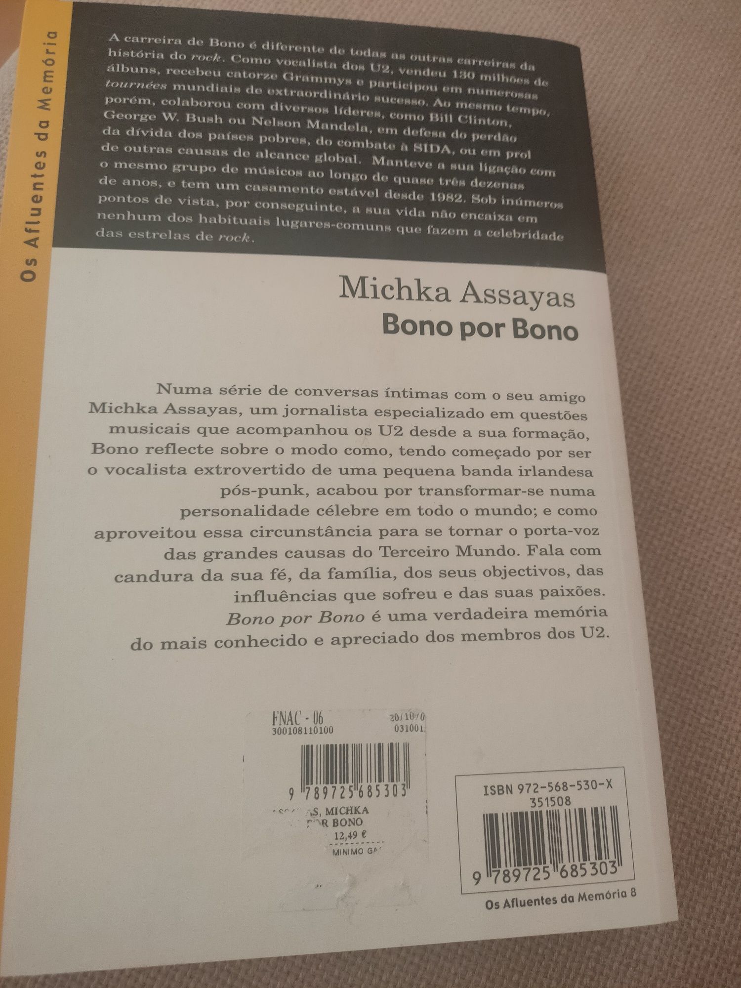 Livro Bono por Bono