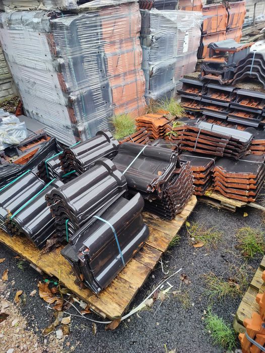 Dachówki ceramiczne i cementowe końcówki WYPRZEDAŻ