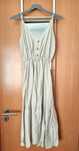Vestido bege midi 85% viscose, tamanho M/L