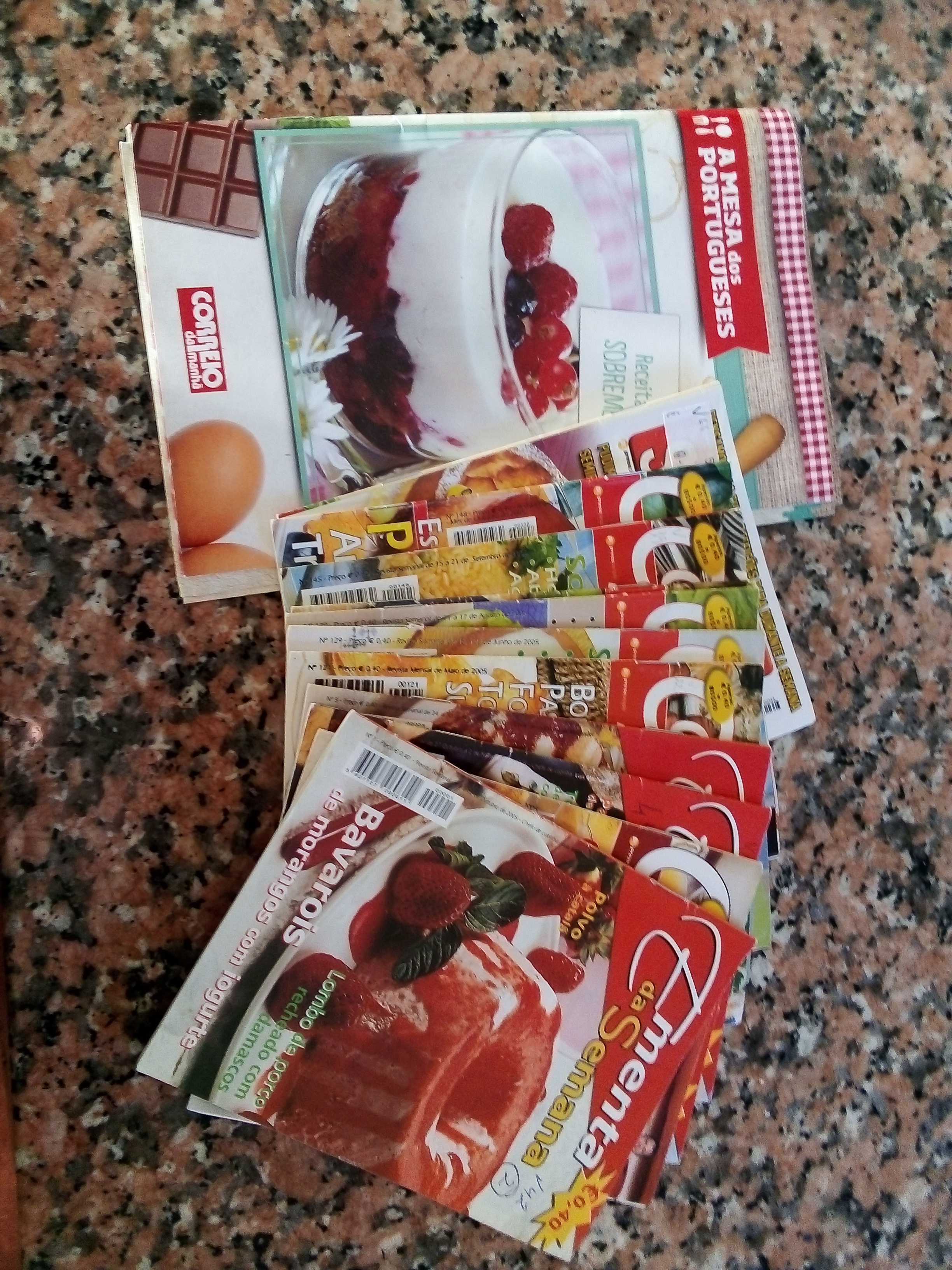 Revistas de culinária antigas