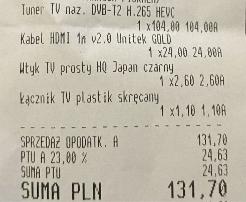 Dekoder do telewizji naziemnej