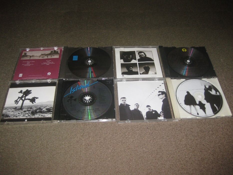 8 CDs do "U2" Portes Grátis!