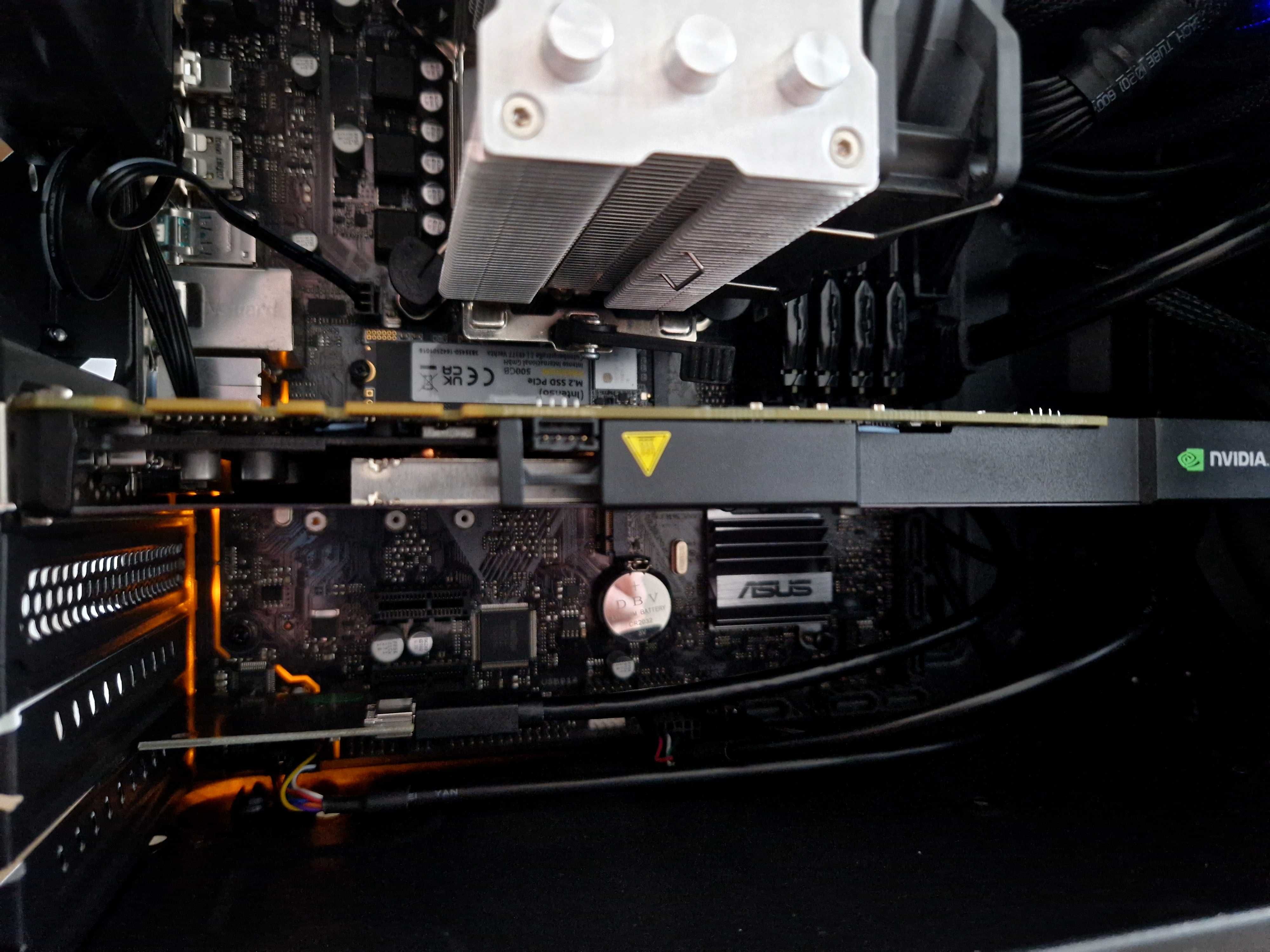 Intel 9400f BeQuiet 650W HyperX Fury 16GB Nvidia K4200 SSD 500GB Wi-Fi