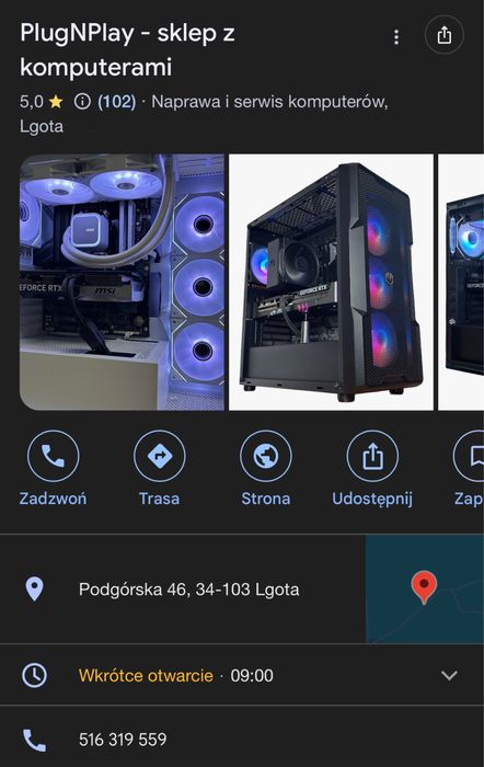 Komputer RTX 5060 / i5-14400F / 32GB do gier GAMINGOWY
