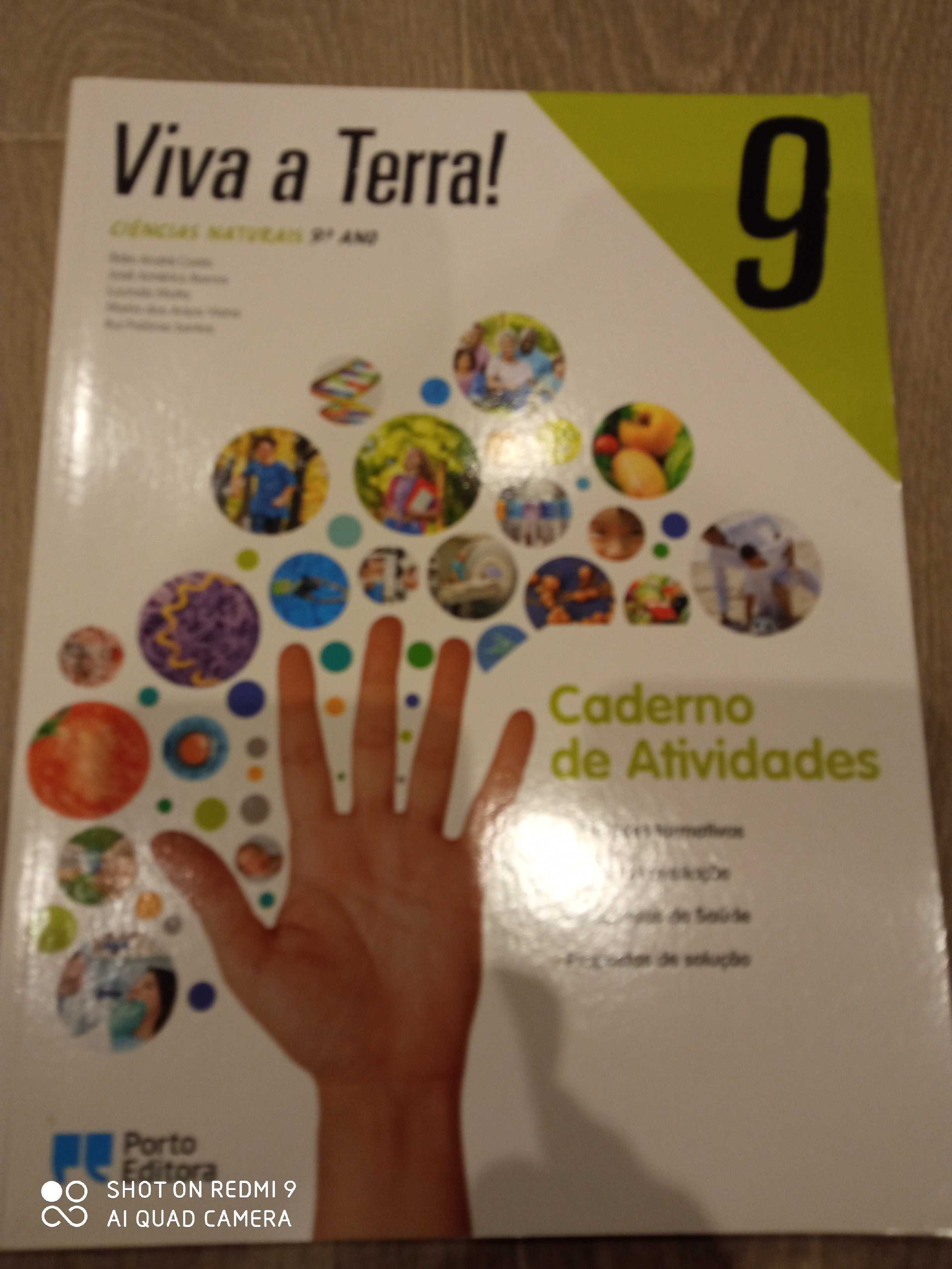 Caderno de Atividades Viva A Terra! - Ciências Naturais - 9º Ano